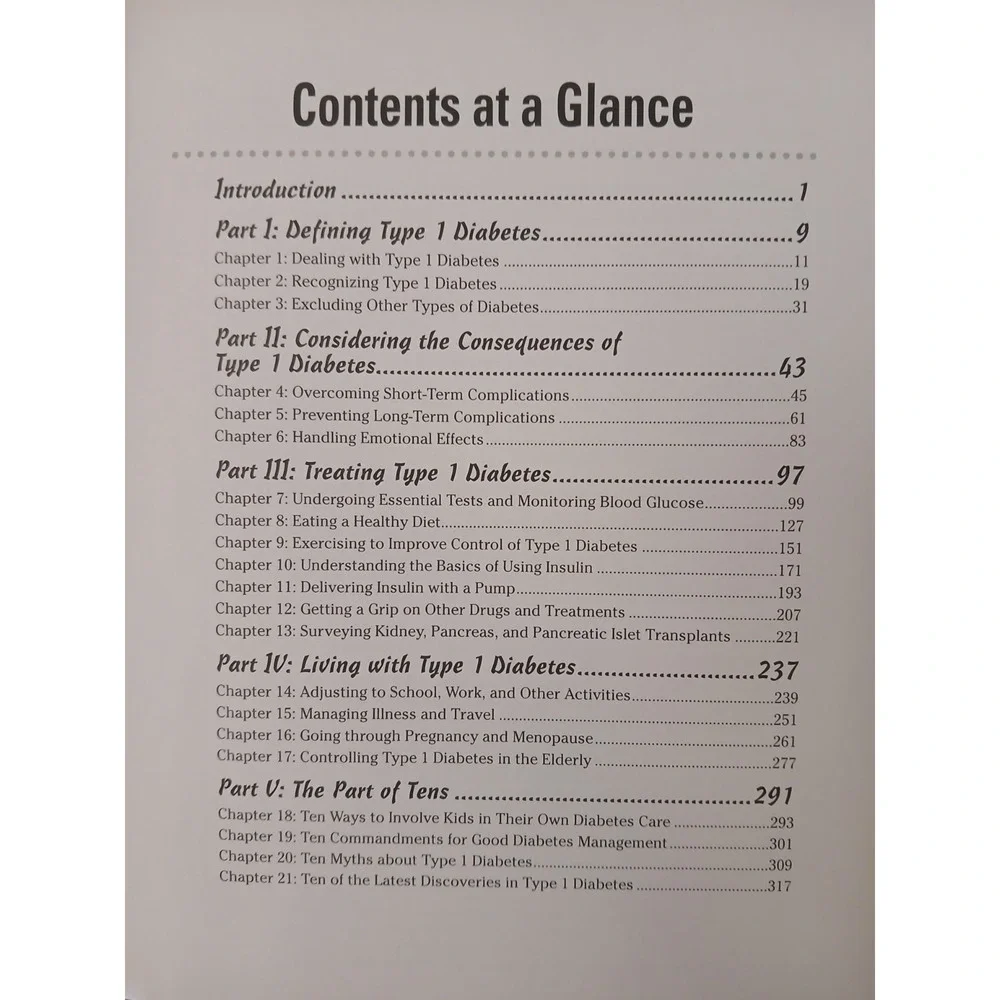 Type 1 Diabetes For Dummies - paperback Book Rubin Alan L Medical Education #B46